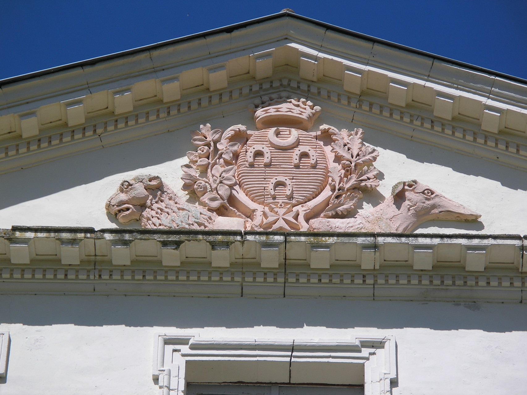 Villeneuve-sur-Lot : le château de Saint-Sulpice (armes des De Laborie)