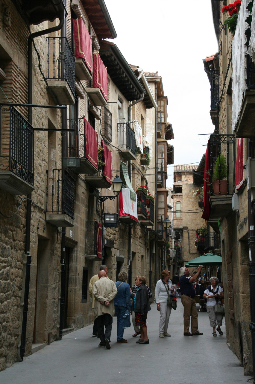Laguardia: rue médiévale