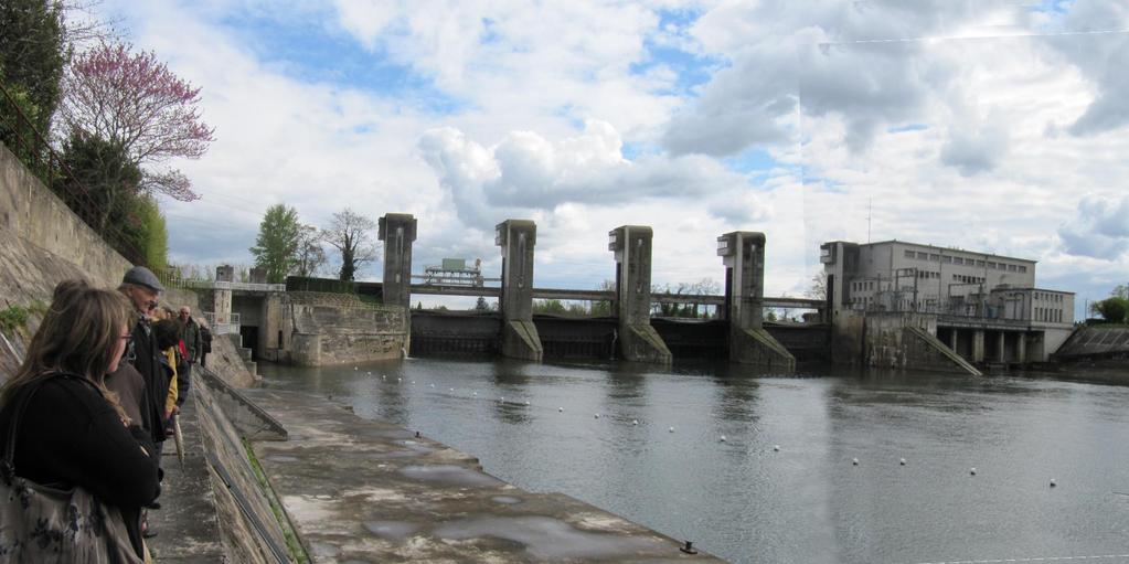 Castelmoron : barrage du Temple