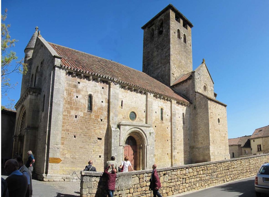 L'église de Monsempron