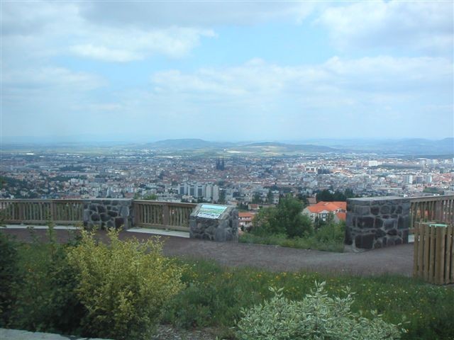 Une vue de Clermont-Ferrand