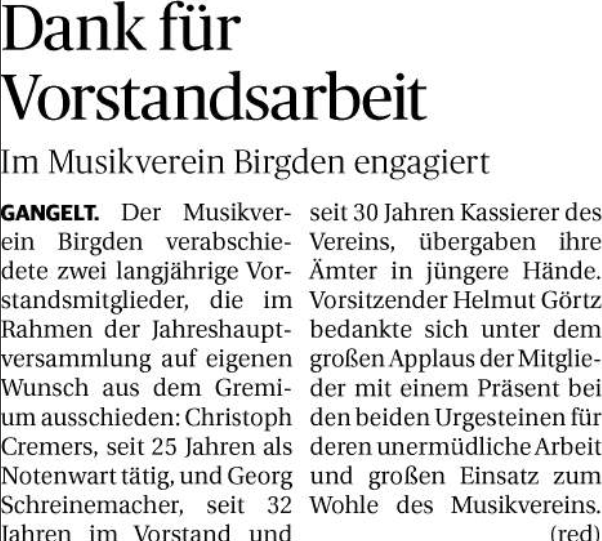 Heinsberger Zeitung am Sonntag v. 23.02.2020