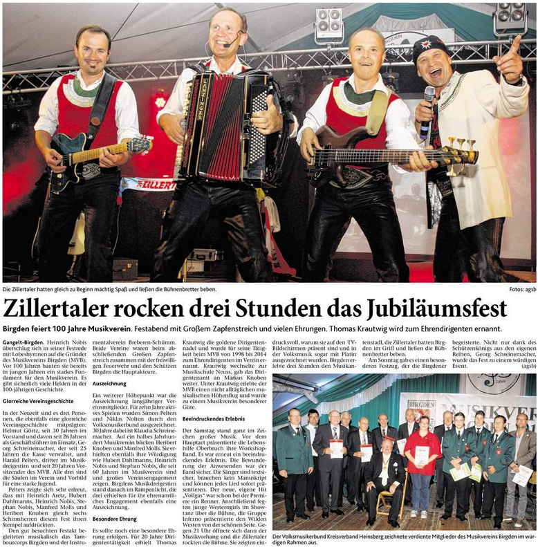Geilenkirchener Zeitung v. 25.09.2014