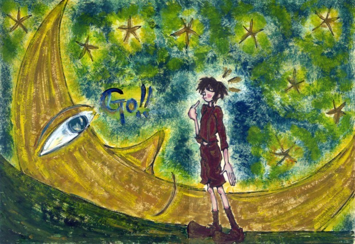 星降る夜に降りてきた。