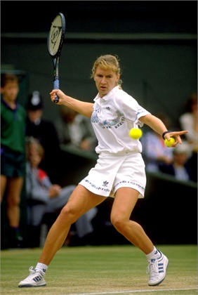 Steffi Graf, 1989 Lawn Tennis Championships, Wimbledon, London