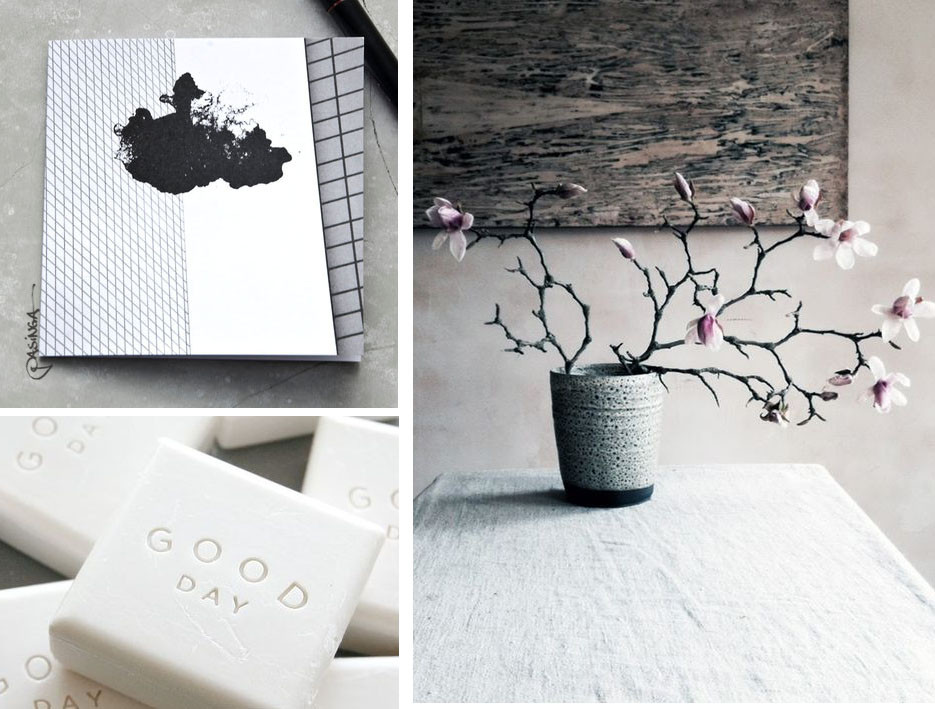 February, looking for spring, PASiNGA Stationery and images via Pinterest