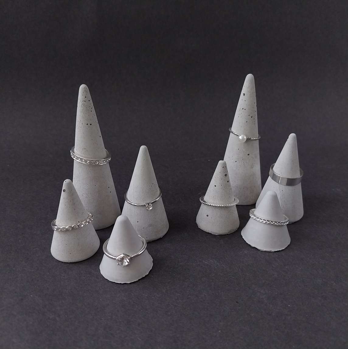 Tall Ring Cones, set of 2 from €5.00