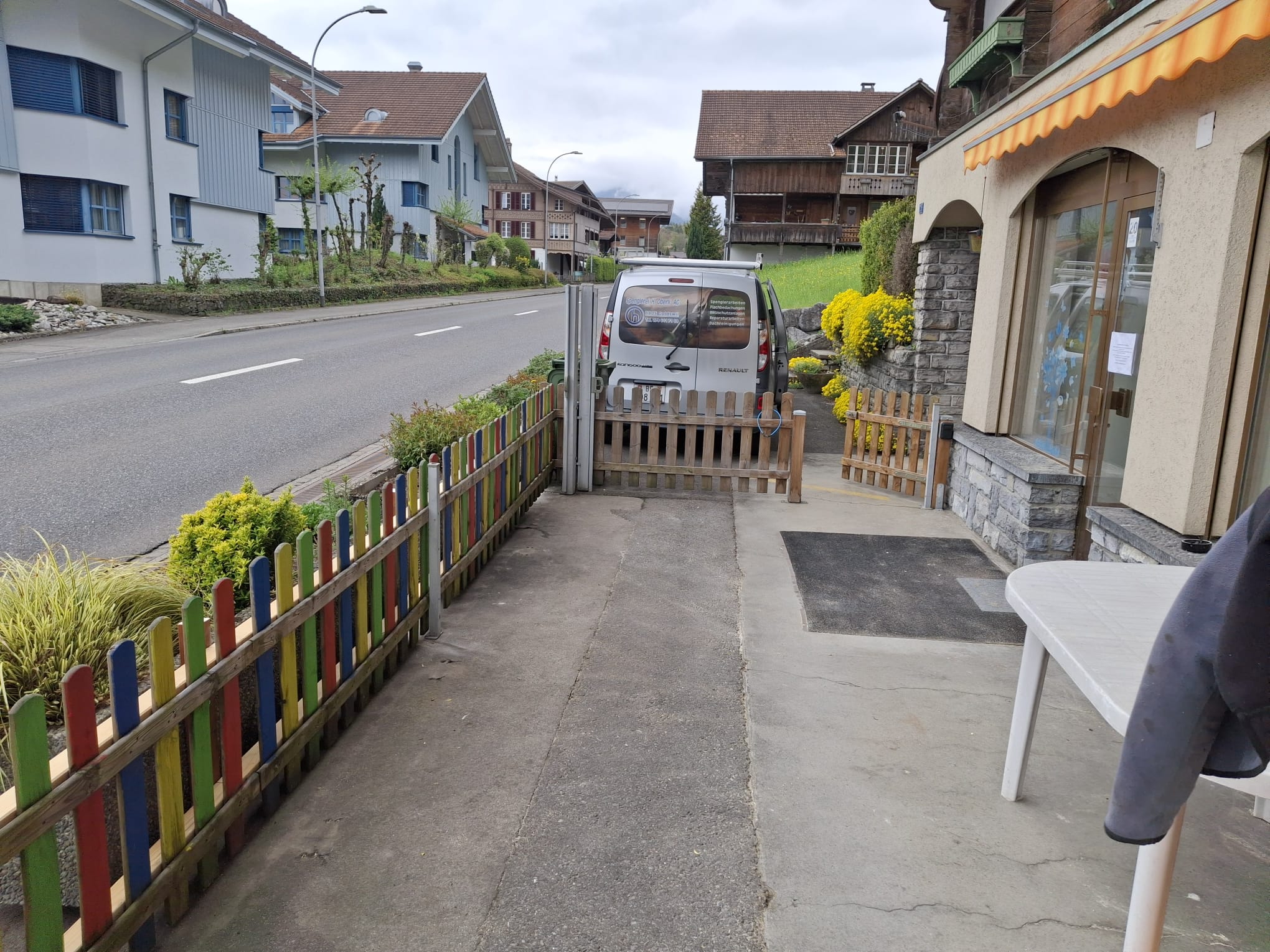 Alles wieder gerade und stabil