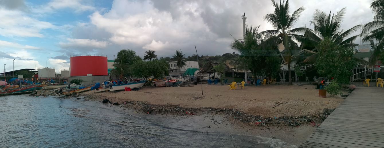 Solomonen Guadalcanal Honiara Kolo Lagoon Mbile