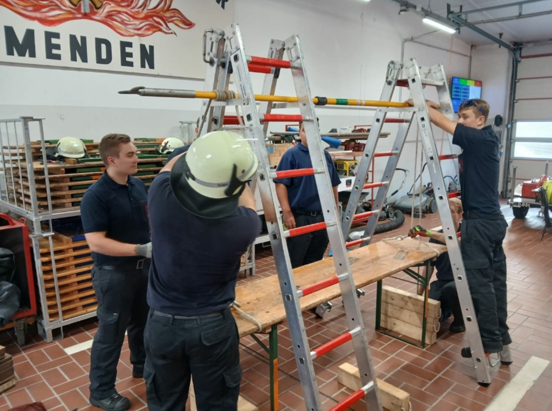 Übungsdienst technische Hilfe