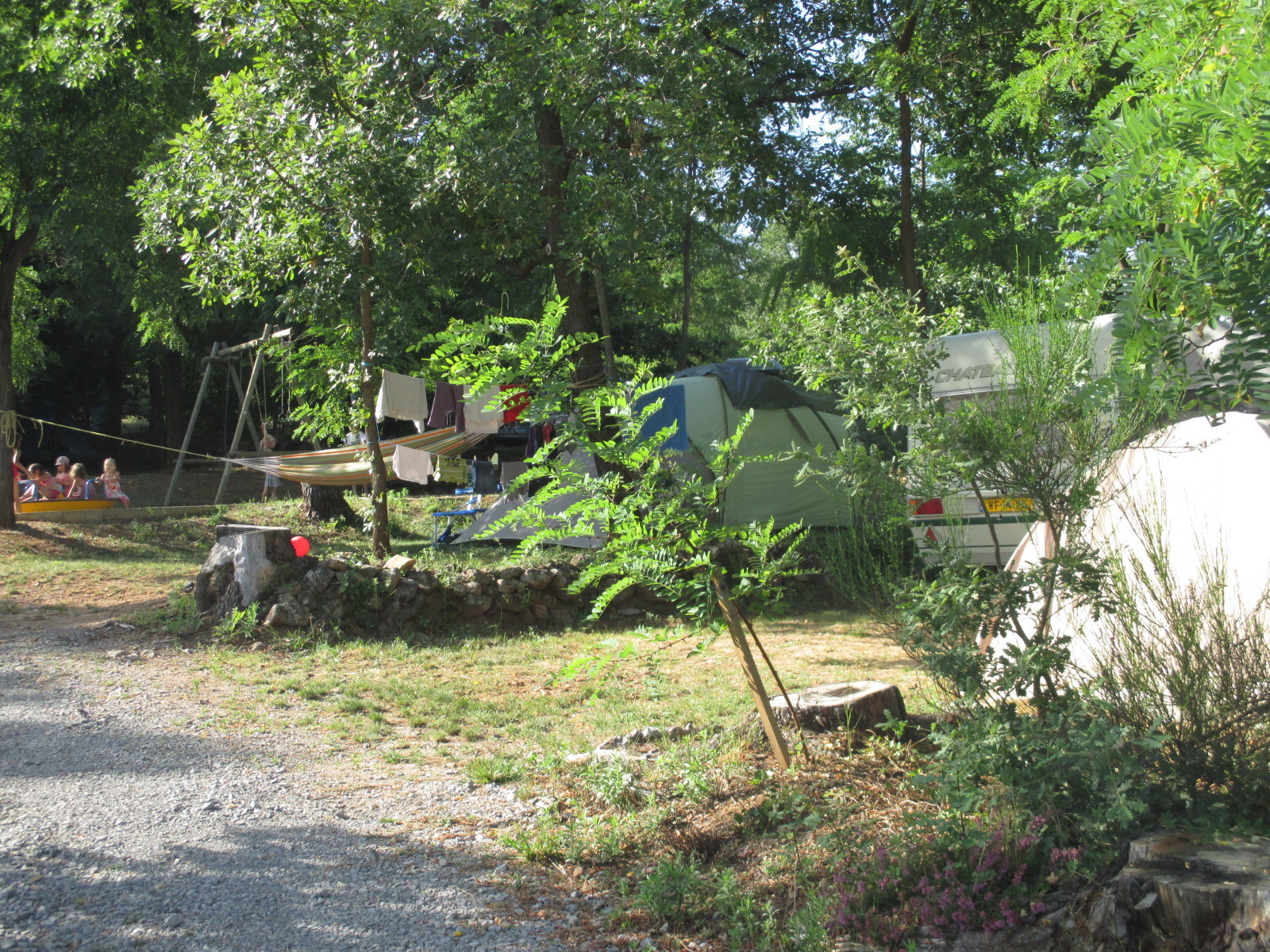 camping à la ferme Ardèche Rosières