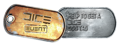 Battlefield 3 Dog Tag DICE