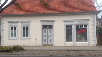 Hier fehlt noch die Schaufenster-Deko...