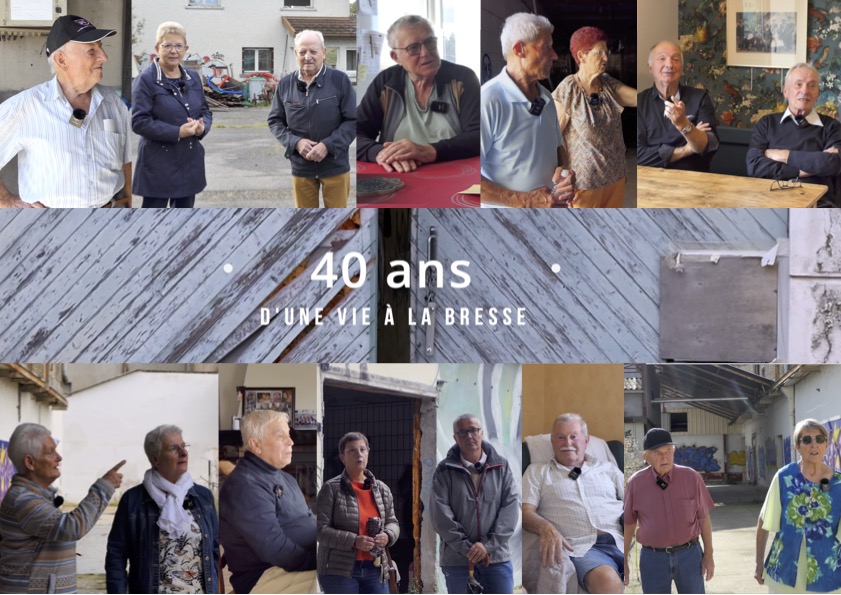 "40 ans d'une vie à la Bresse" - mon nouveau documentaire