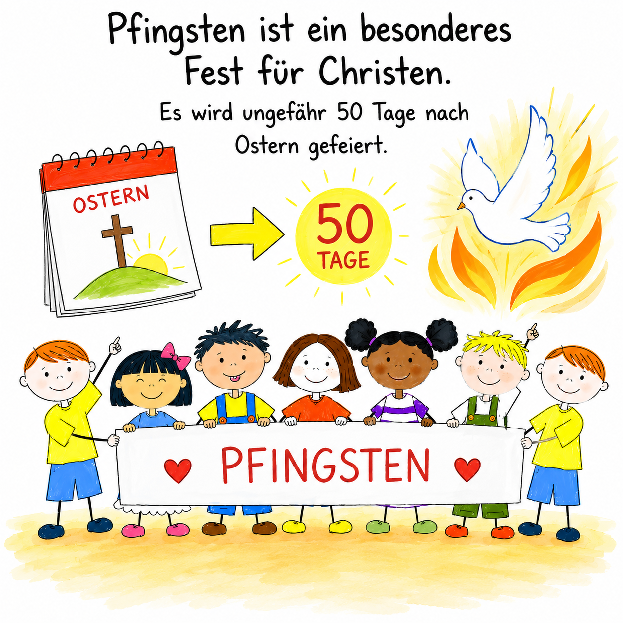 Pfingsten – einfach erklärt