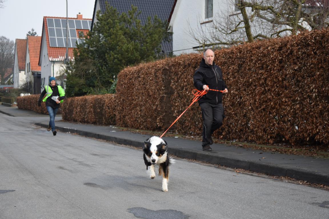 Michael und Danny sind flott unterwegs. 