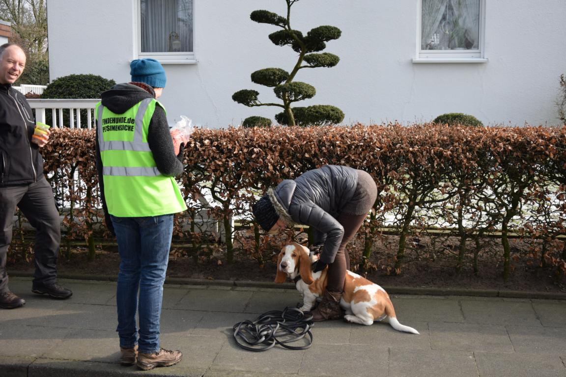 Rufio und Heike am Start