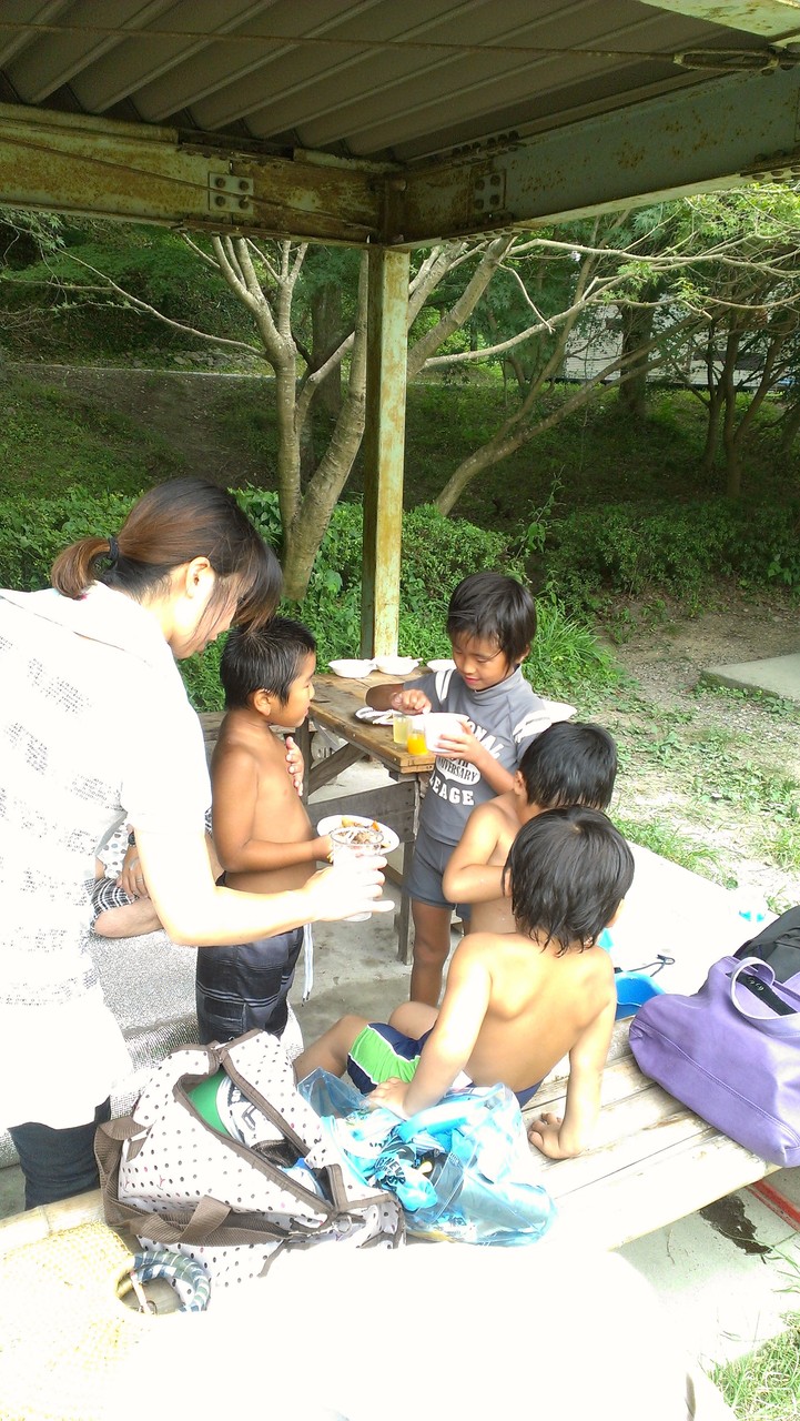 ならここの里　家族交流会BBQ