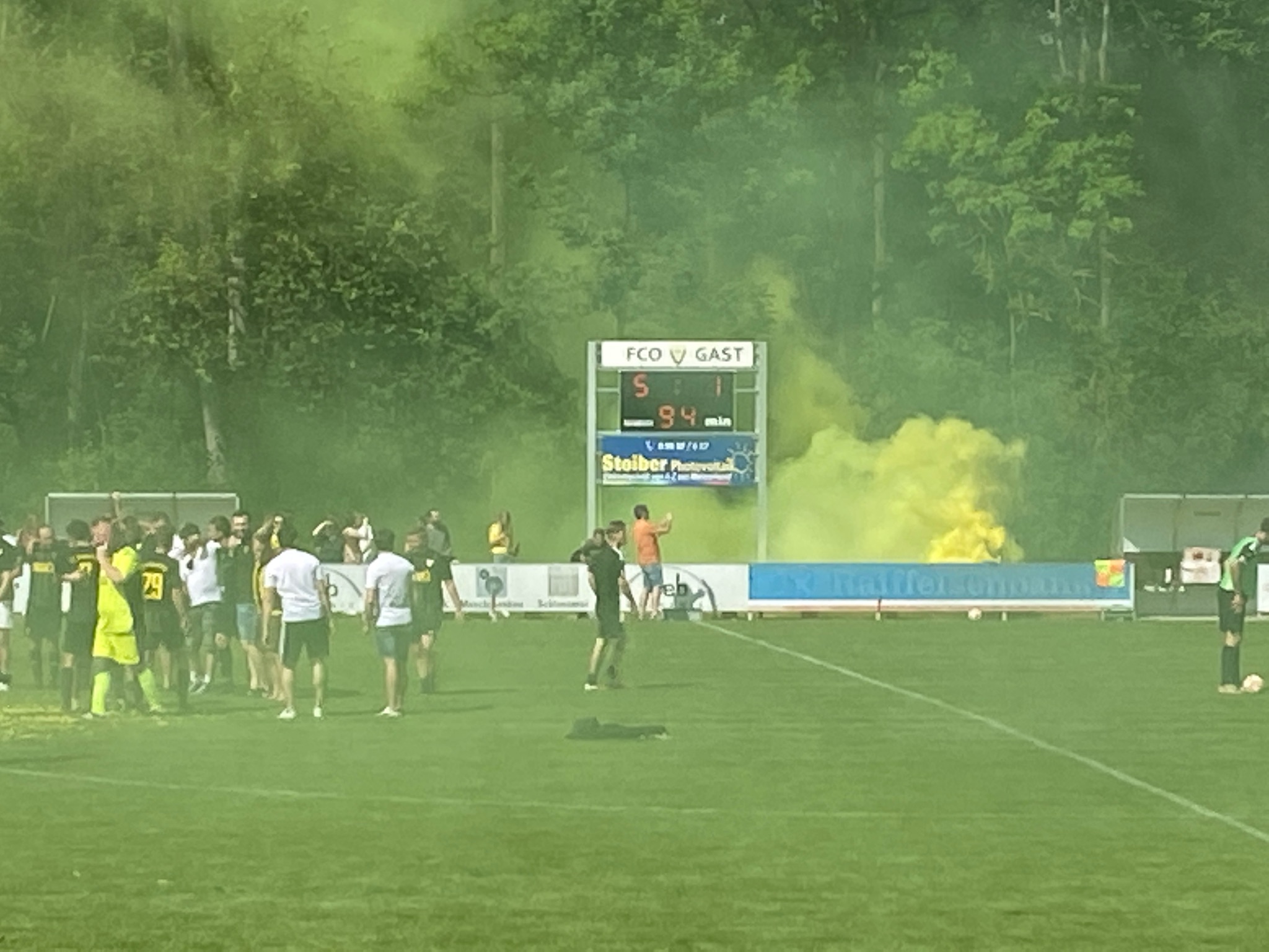 Die Reserve feiert den Titel