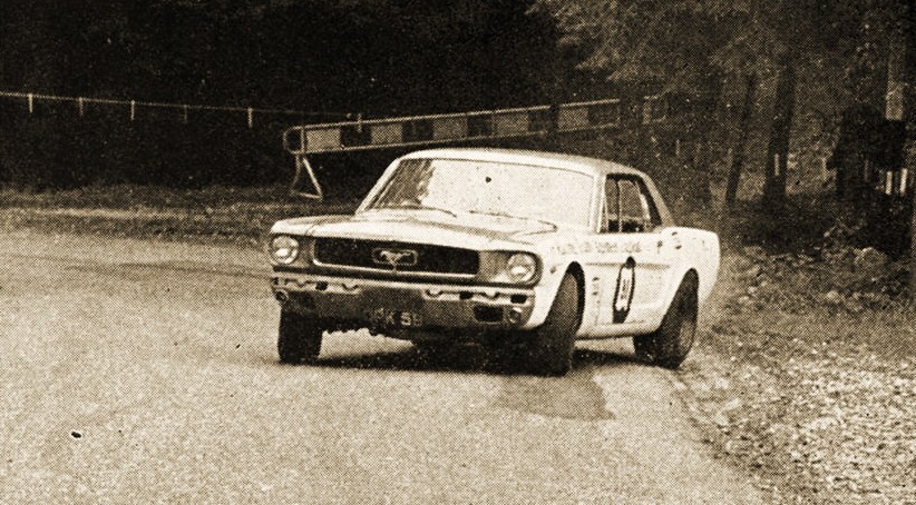 Rob Slotemaker met Ford Mustang 1968