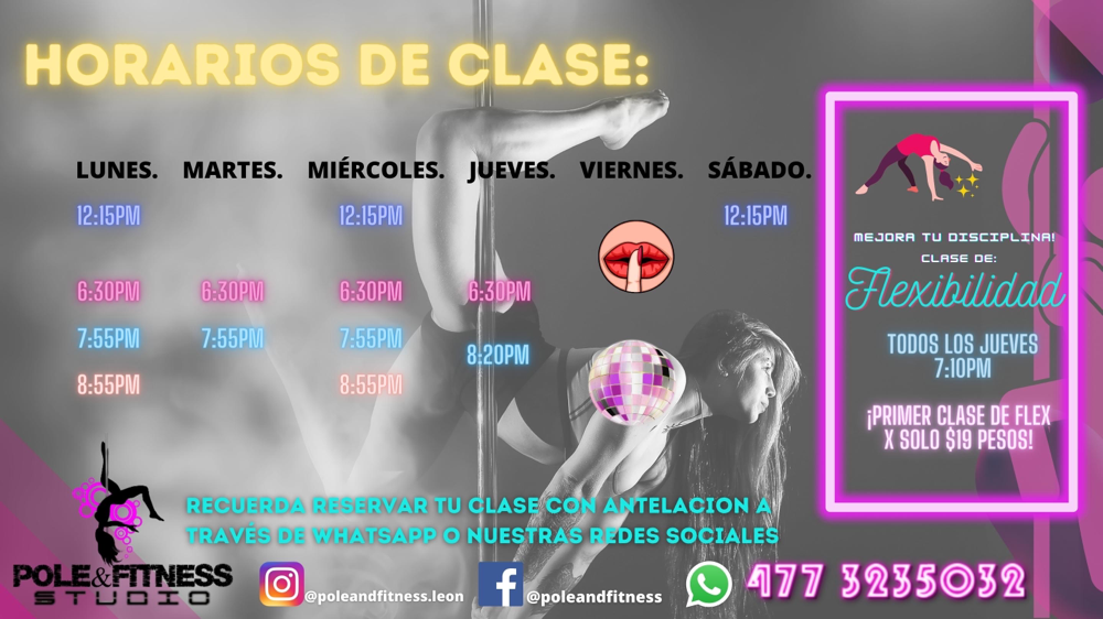 Nuestros horarios ✔