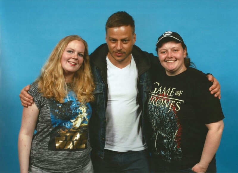 Photo op with Tom Wlaschiha