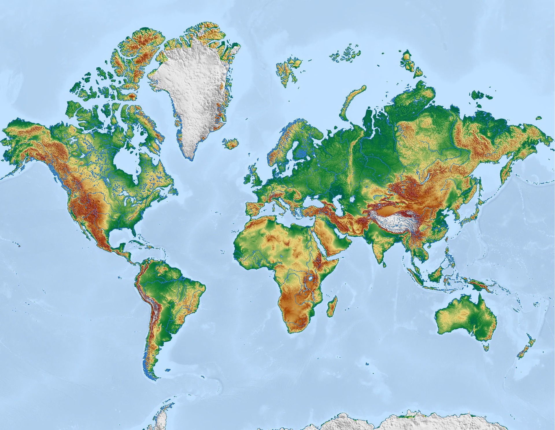 5 arbres des 5 continents