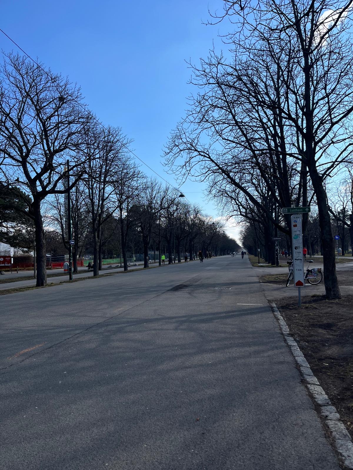 "Legendäre Eliud Kipchoge-Strecke" im Wiener Prater