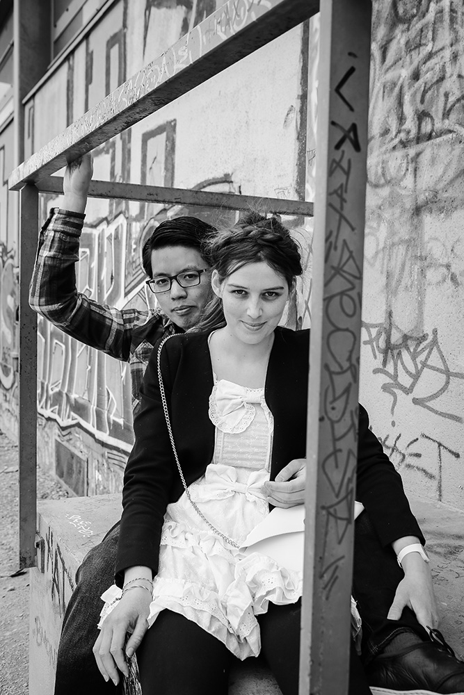 Séance engagement / wedding - Urbex à Dijon - Le Studio des Songes - Anne-sophie CAMBEUR