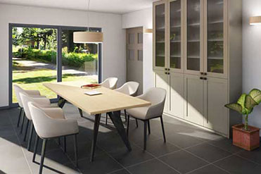 einbauschrank mit schiebetüren - korpus-Schranksysteme