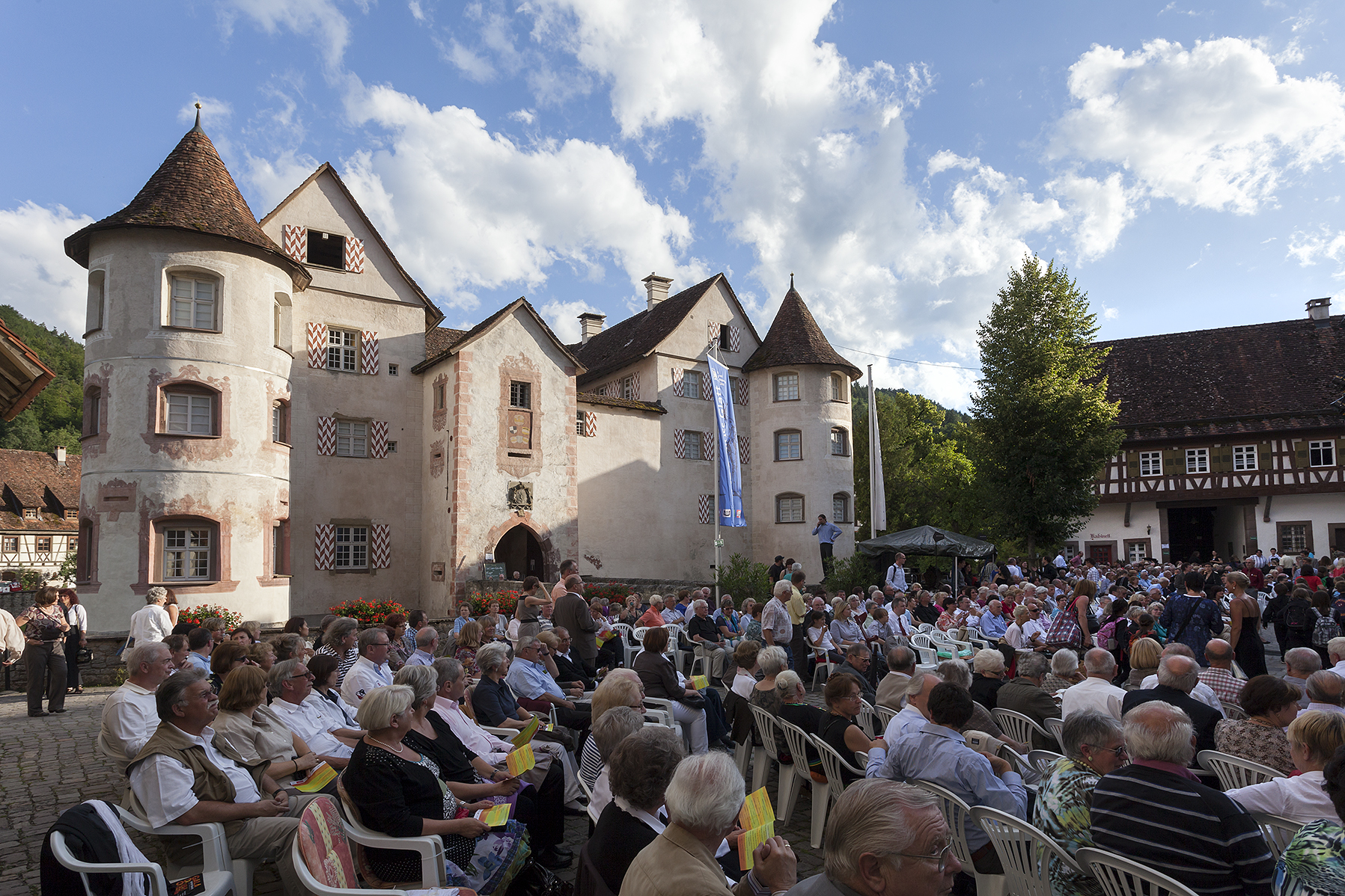 Event beim Wasserschloss Glatt fotografie48gradnord