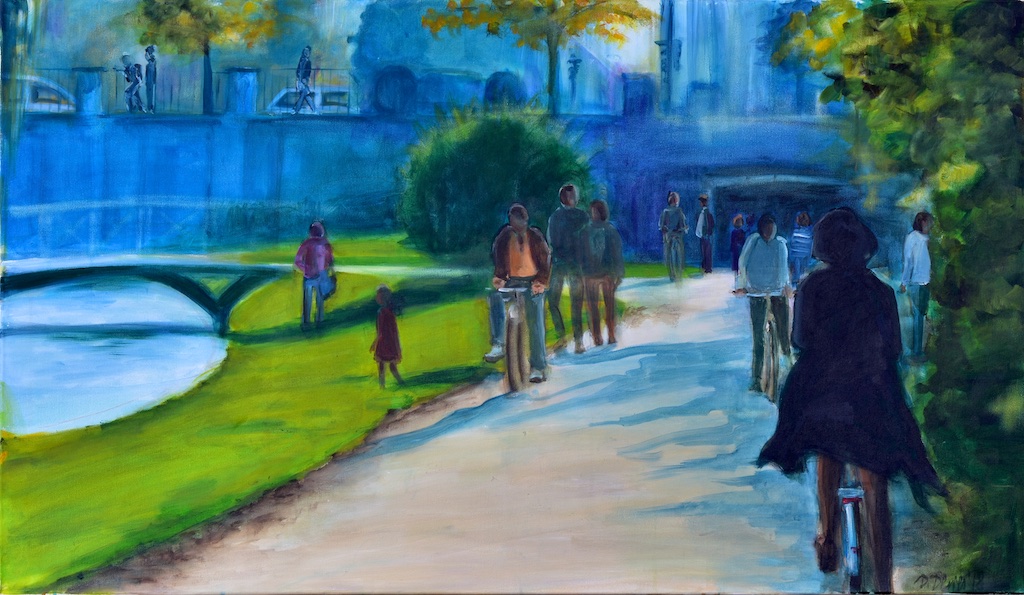 Englischer Garten - Daniela Dewes gegenständliche Malerei ...