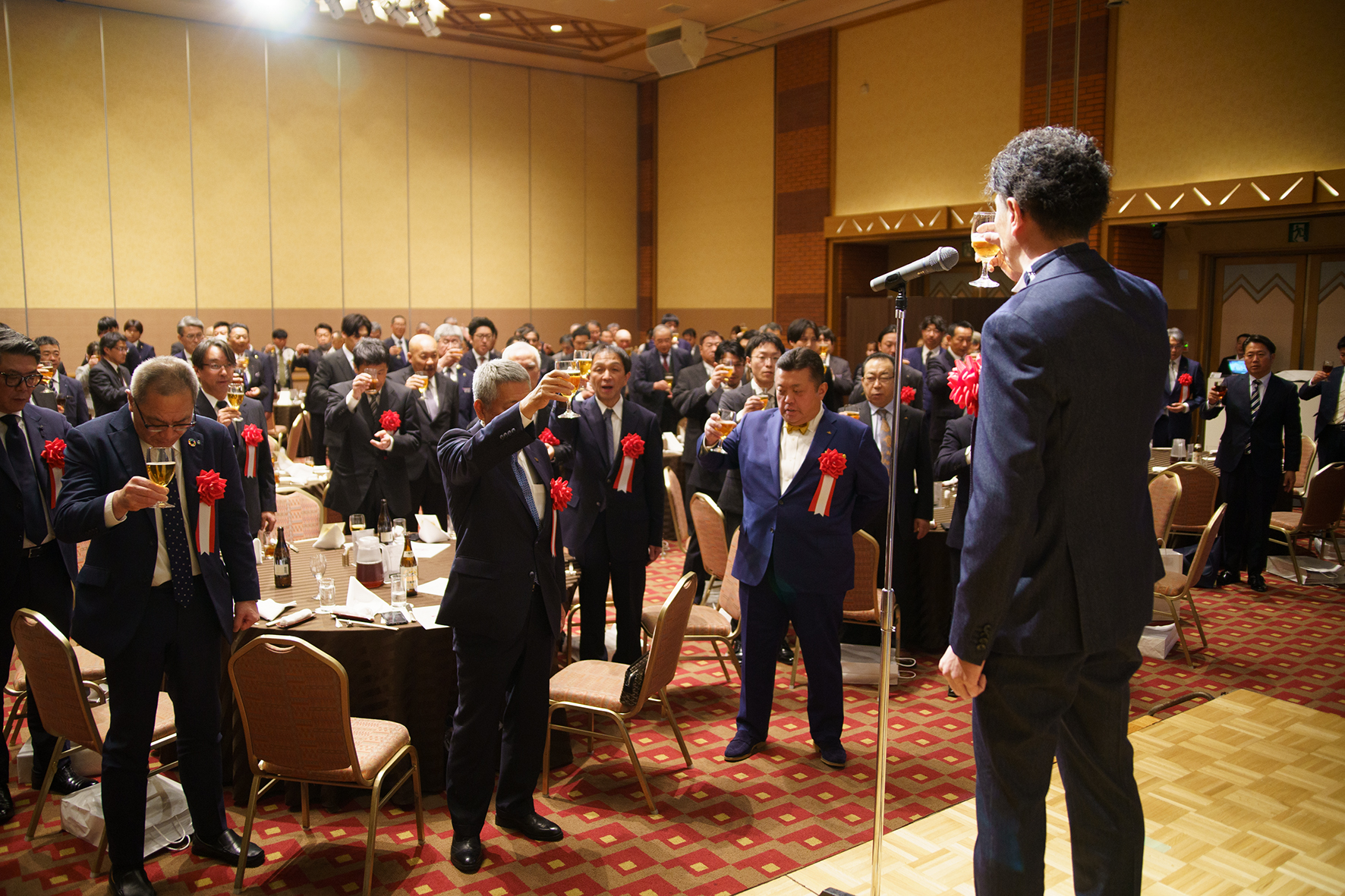 創業70周年記念式典並びに本社社屋増築完成祝賀会