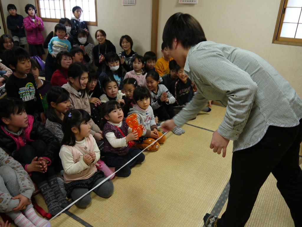 子ども会に参加しました 広島修道大学 マジック サークル Asra