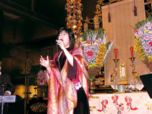 小日向寺基移転三百年記念慶讃法要祝賀コンサート_沢田知可子-東京 小日向 本法寺-東京都文京区のお墓 永代供養墓 法要-