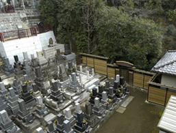 永代供養墓全景-東京 小日向 本法寺-東京都文京区のお墓 永代供養墓 法要-