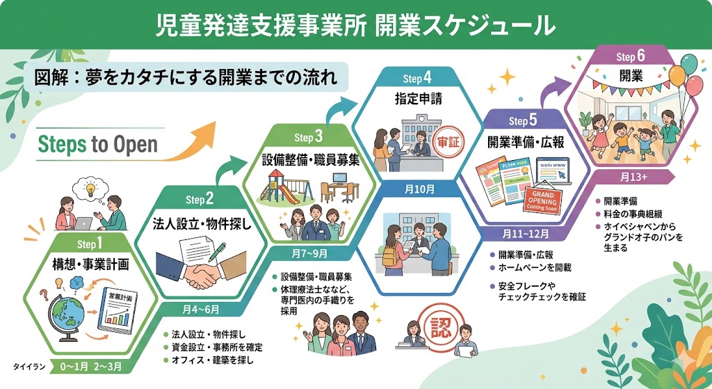 開業準備