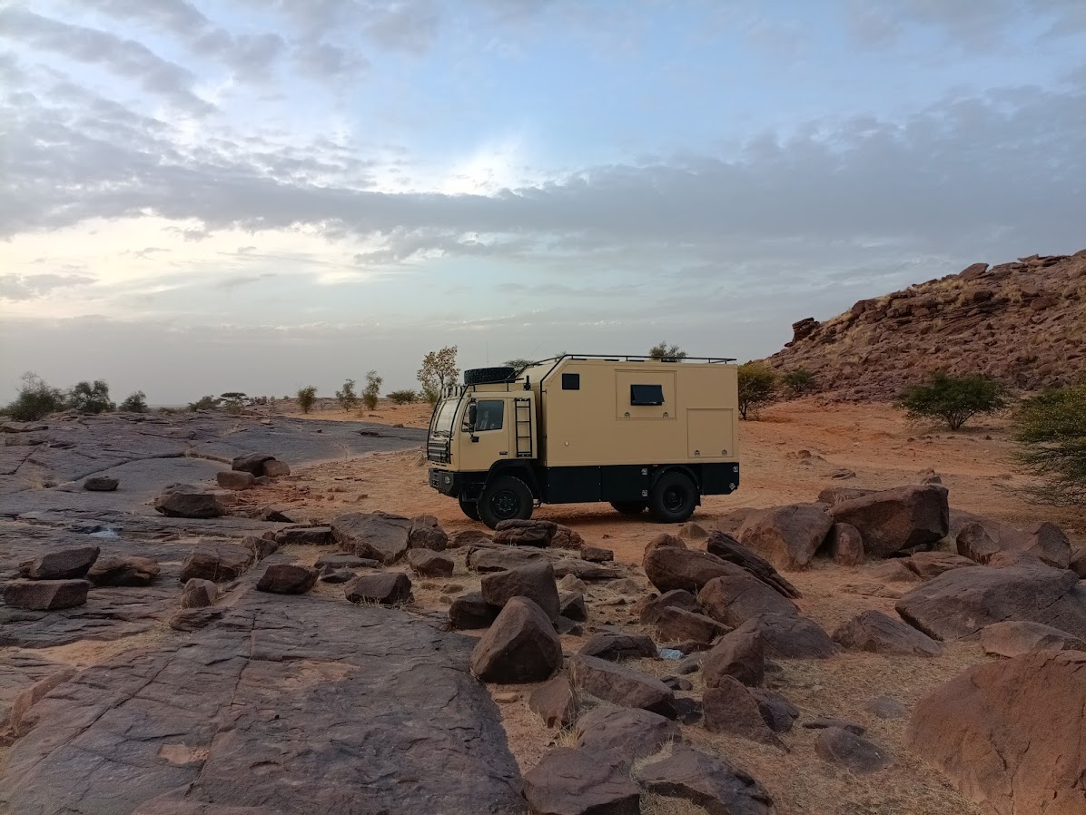 Steyr, Mauretanien, Truck 4x4 Tour 