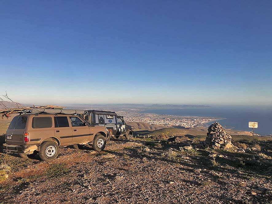 Blick auf Almeria