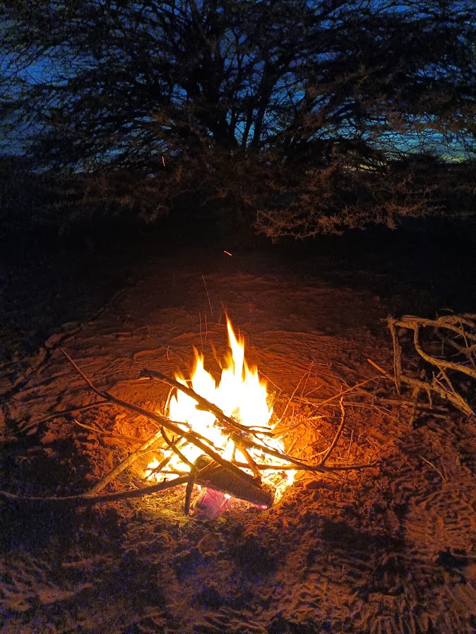 Wüst, Feuer, Overlanding