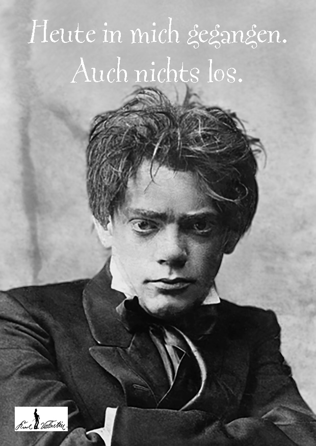 Postkarte Karl Valentin Zitate