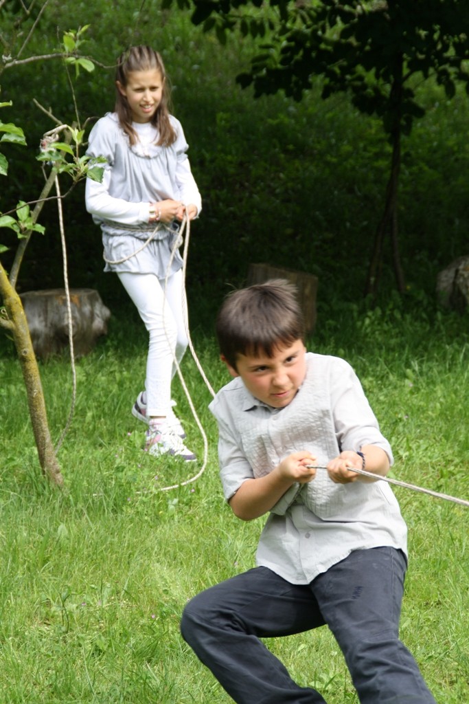 I miei nipoti Giulia e Filippo.