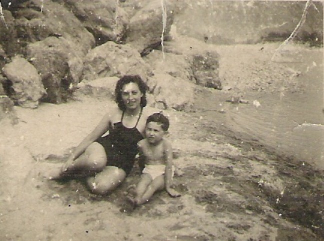 Con mamma al fiume Sesia