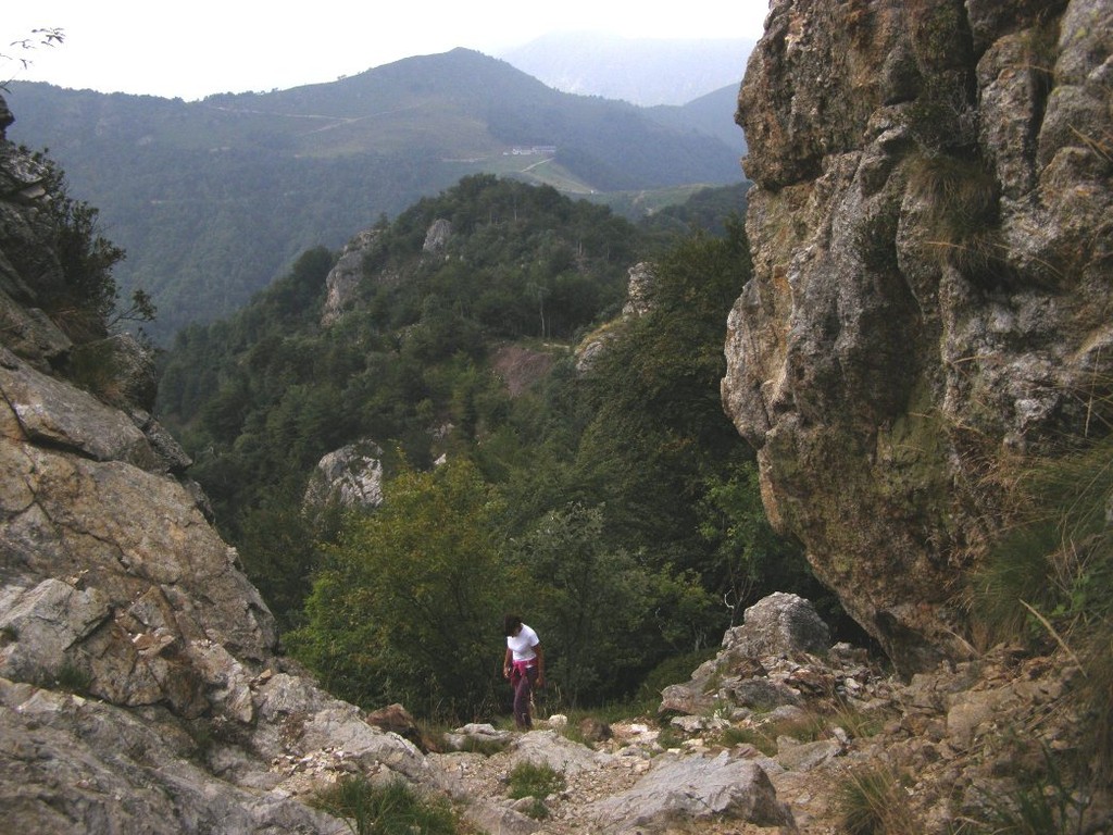 ALPE SACCHI  - 12.08.2009 - FINE DELLA STRADA