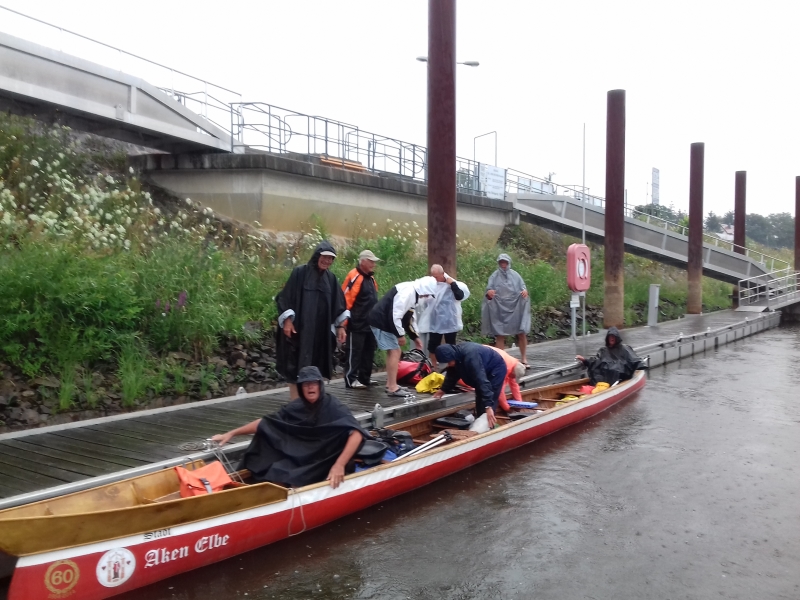 Nasser Start in Coswig