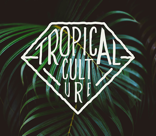 tropical culture graphic