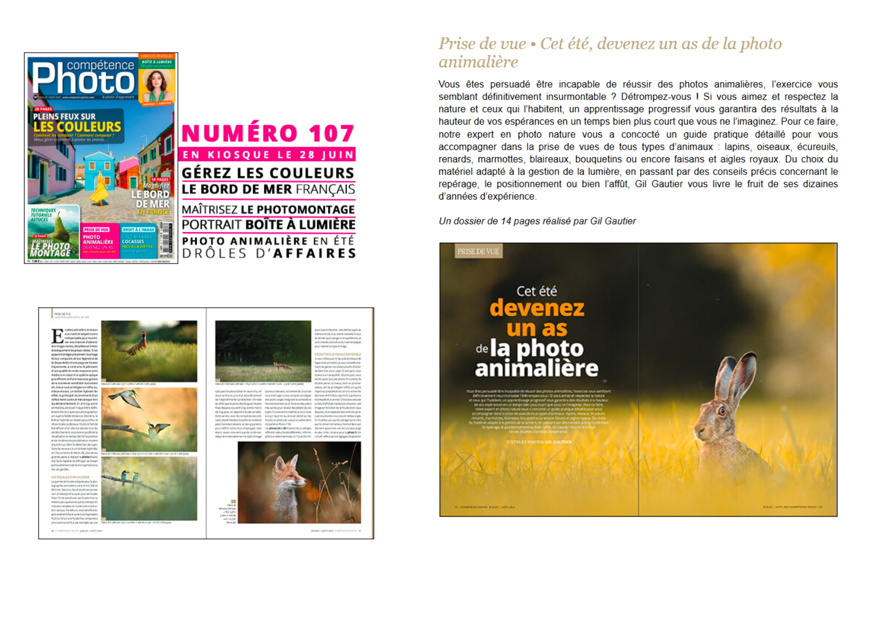 COMPETENCE PHOTO N°107 JUIN 2025