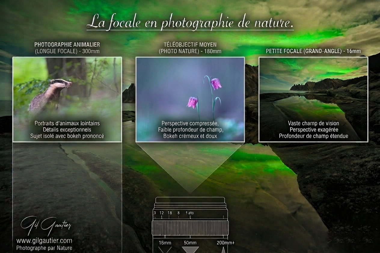 LA FOCALE EN PHOTO DE NATURE