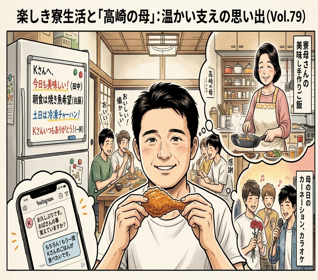楽しき寮生活と「高崎の母」の思い出