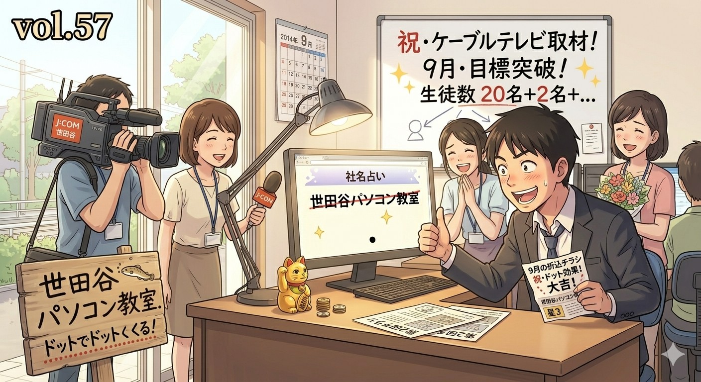 「ドット」効果炸裂！ 奇跡の大吉と、舞い込んだテレビ取材